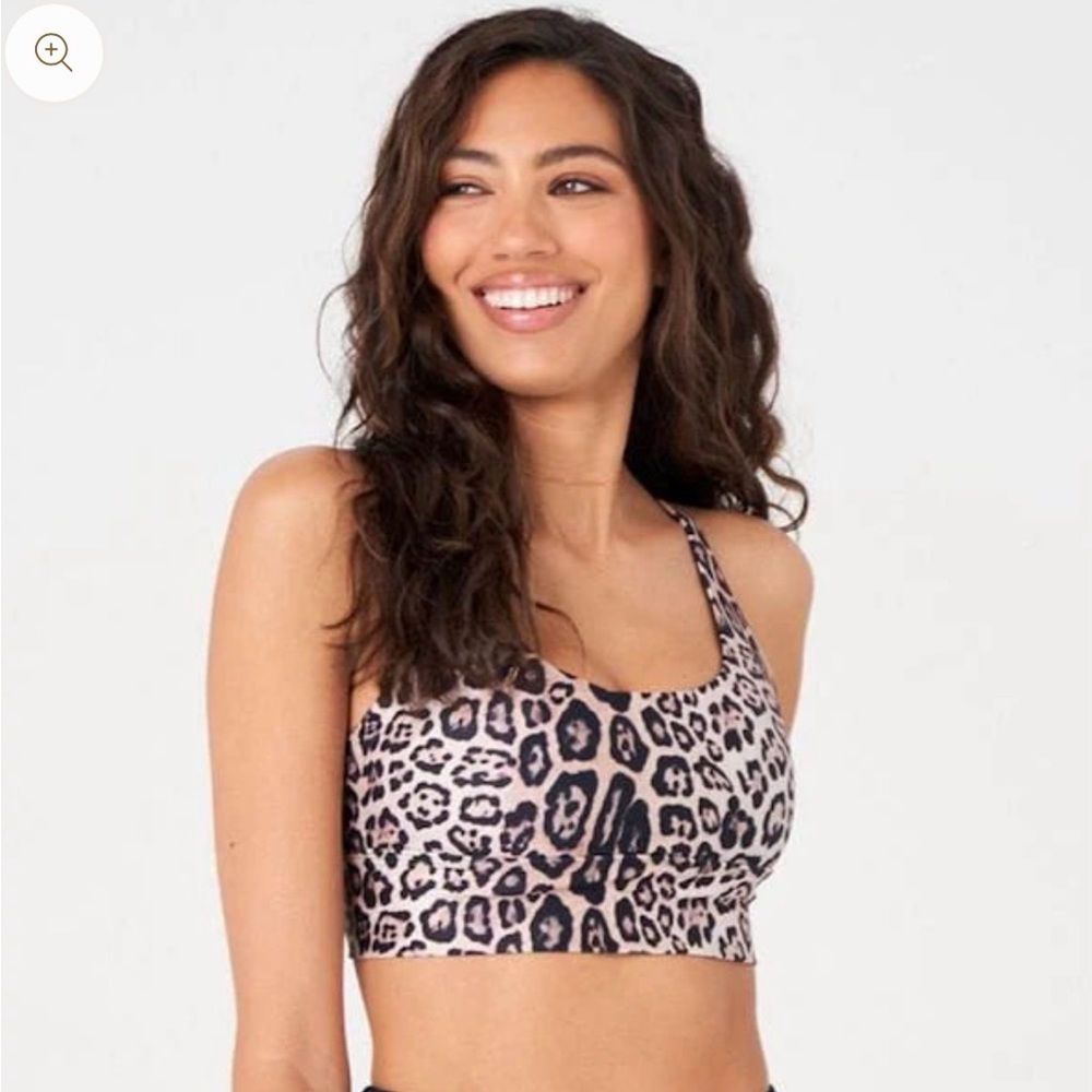 Onzie “Sacred” Leopard Print Sports Bra